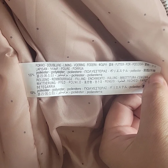 Zara-KIDS-Pink Faux Fur Hooded Coat-Size 9 - Picture 9 of 15